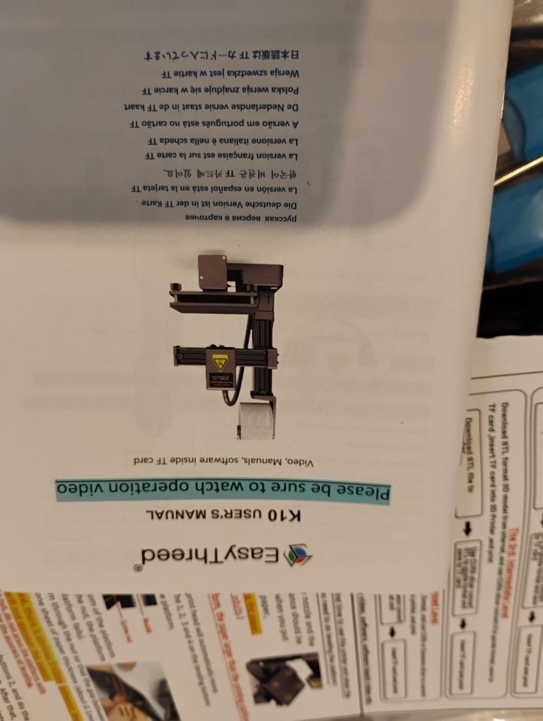 Drukarka 3D EasyThreed K10
