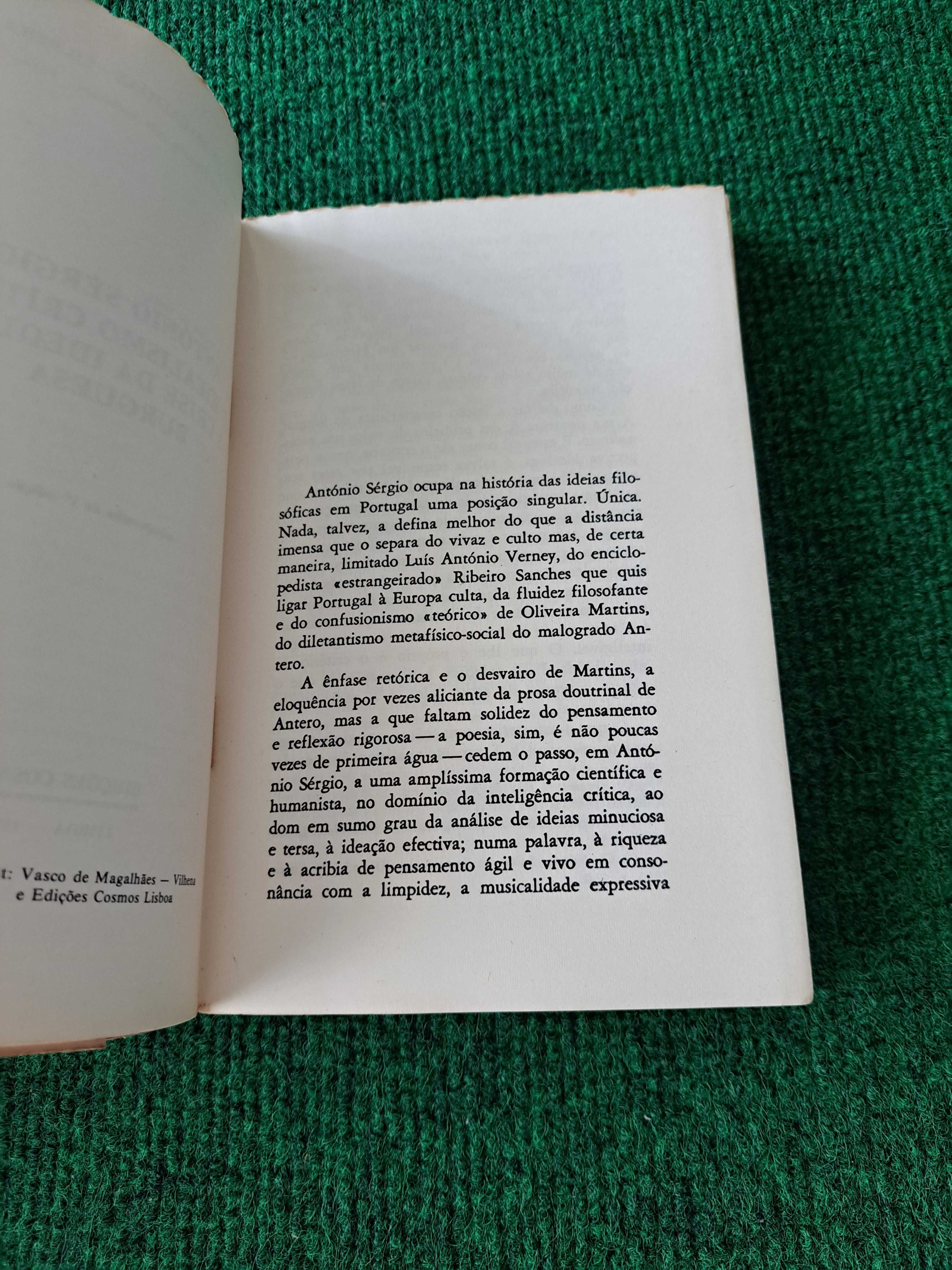 António Sérgio - O Idealismo Crítico e a Crise da Ideologia Burguesa