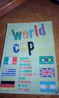 Caderneta World Cup Equipas campeas mundiais Futebol + Cromos Troca