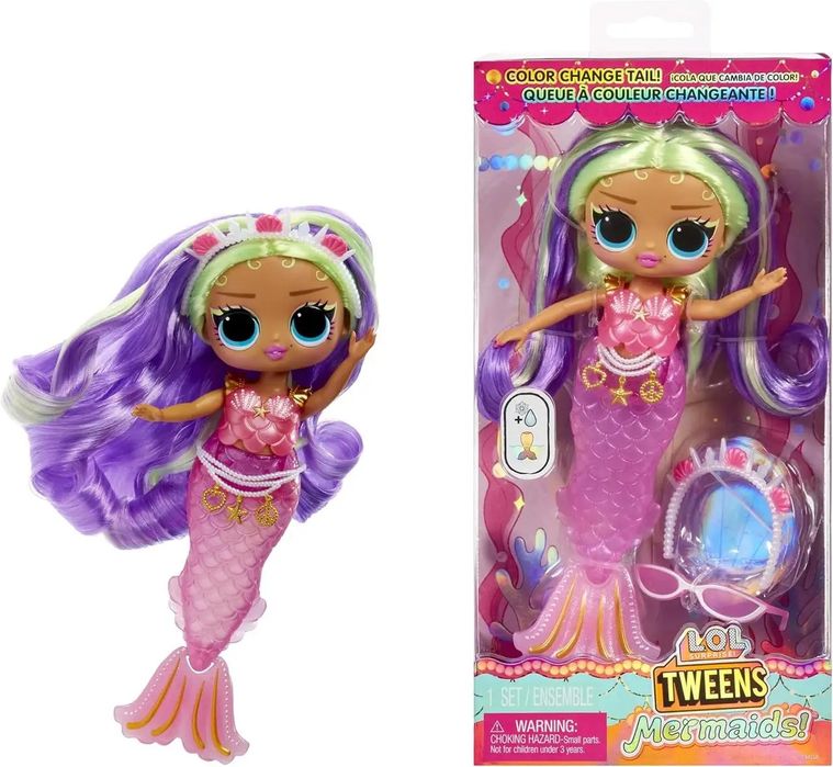 Лялька лол твінс Клео Клов LOL Surprise Tweens Mermaid Cleo Clove
