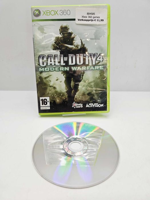 Call of Duty 4: Modern Warfare Xbox 360 pudełkowa
