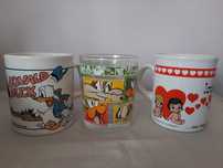 Donald Duck caneca vintage amor  é Pooh peluche warner Bros papa legua
