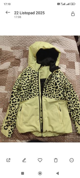 Kurtka narciarska 4F 158 dziewczęca