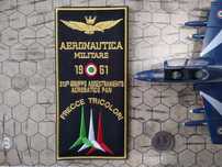Naszywka Aeronautica Militare zespół akrobacyjny Frecce Tricolori
