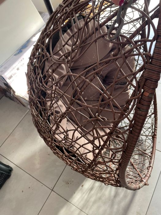 Kosz, kokon do huśtawki ogrodowej