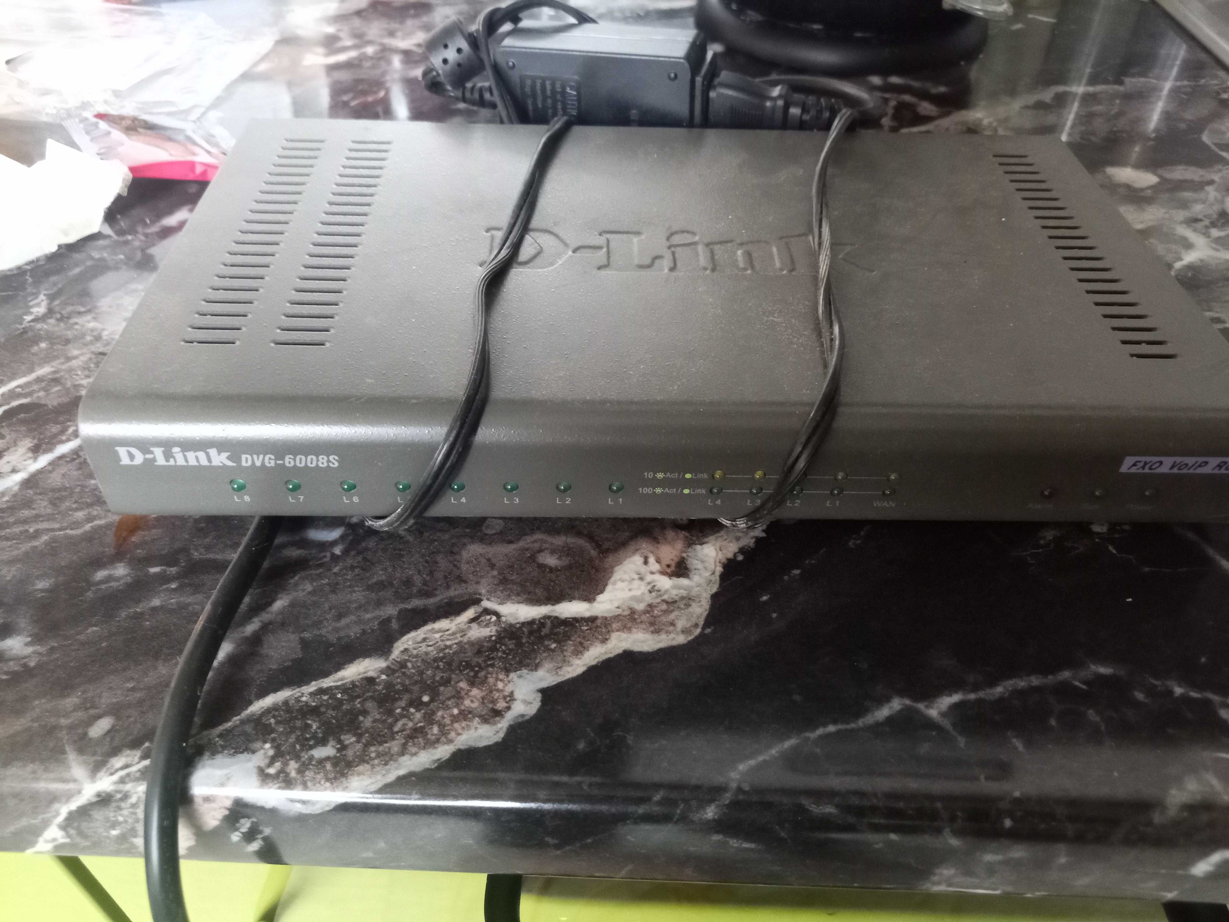 Шлюз fxo d-link dvg-6008s