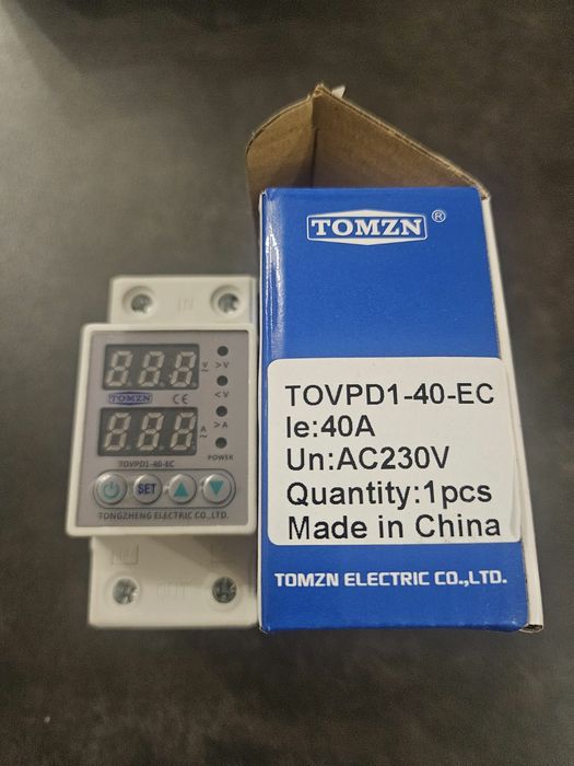 Реле напряжения  TOMZN 40A