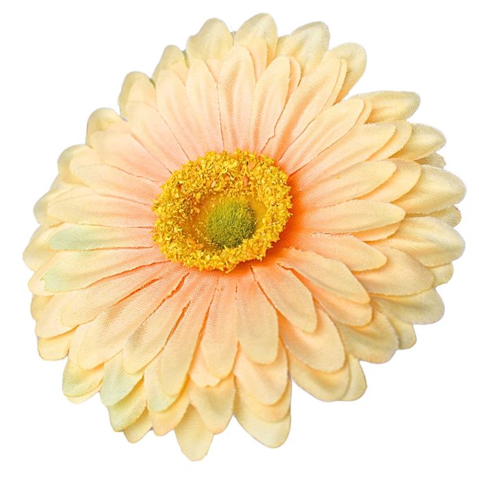 KWIAT GERBERY Żółta gerbera Główka kwiatowa jak żywa Do Bukietu 12szt