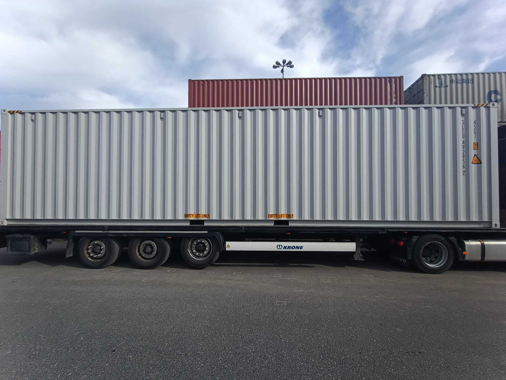 KONTENER morski magazynowy, 40 ft HC, 12 m podwyższony, ONE WAY