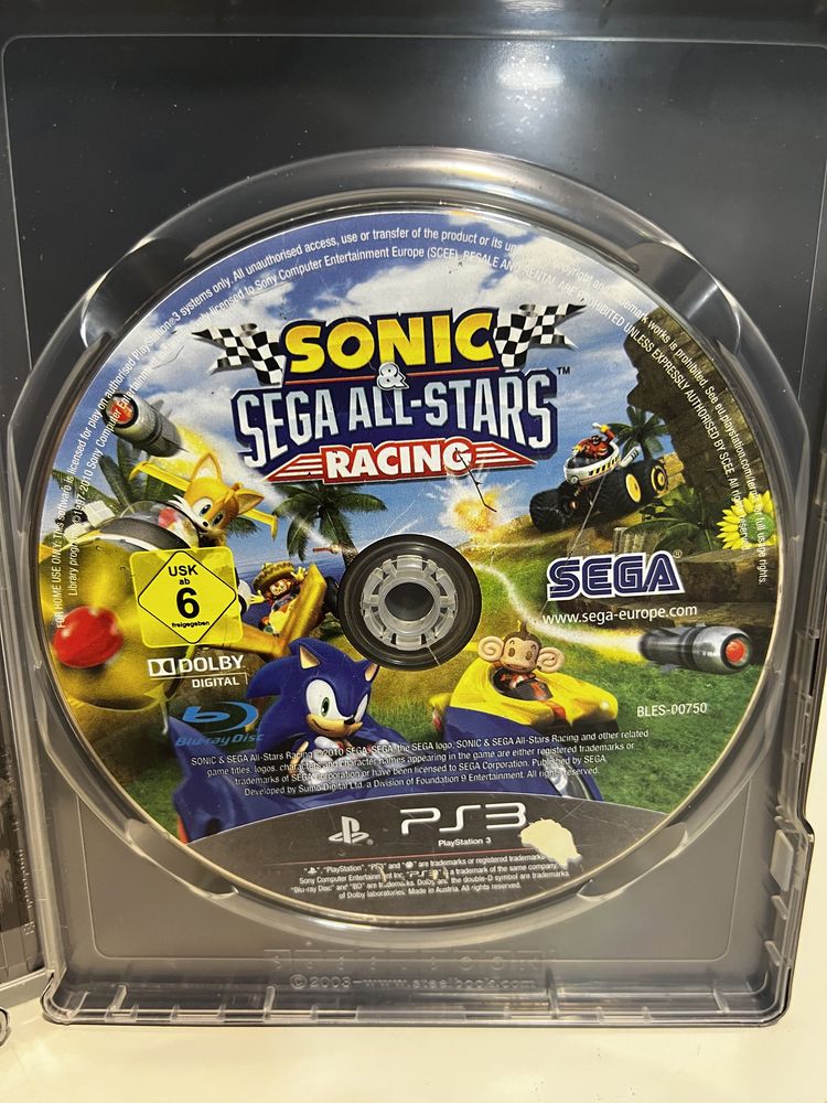 Sonic Sega All Stars Racing PS3