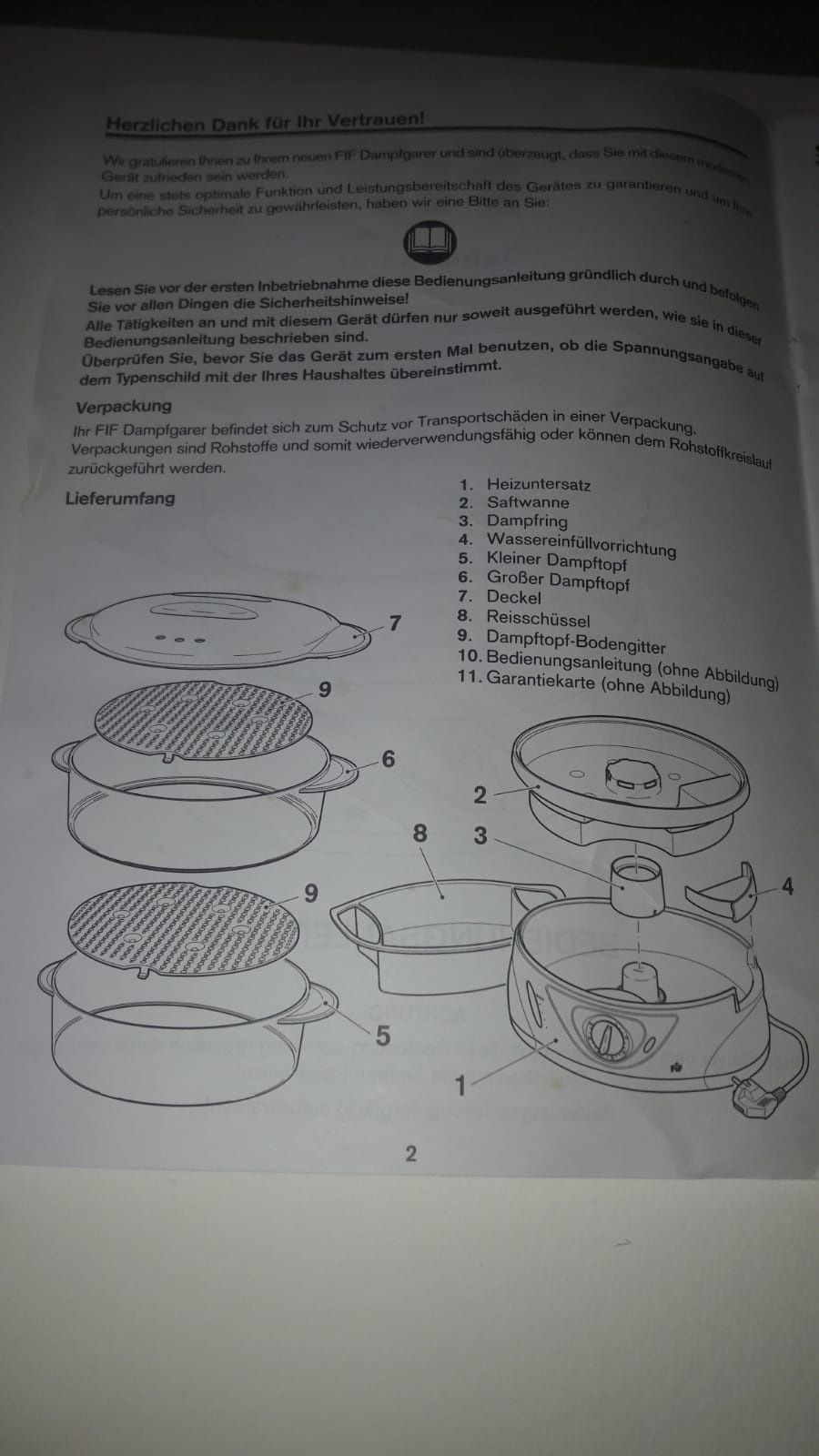 Super parowar niemieckiej firmy FIF EFR 003