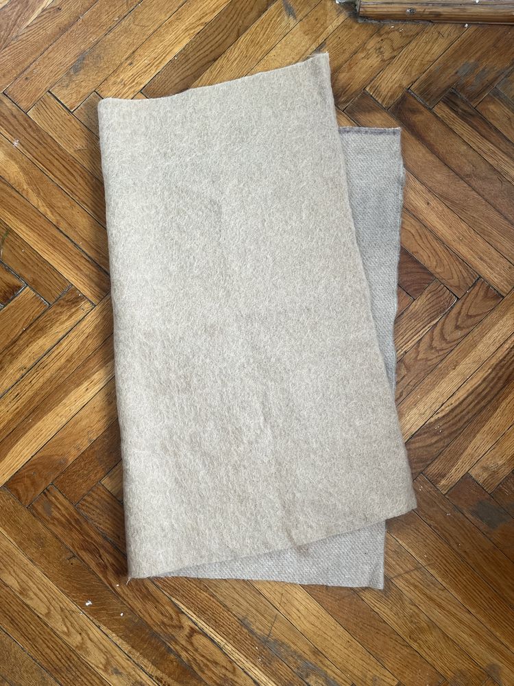 Materiał/koc wełna z moherem