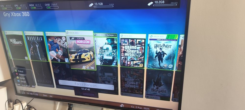 Xbox 360 slim e 320gb pady Kinect po spa