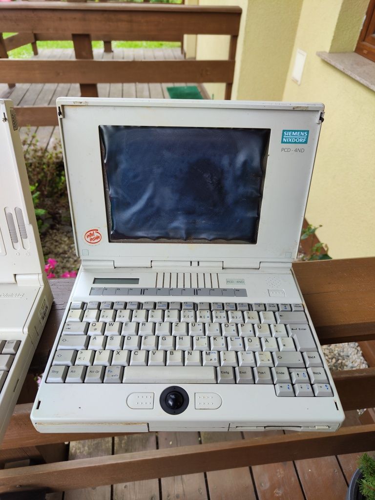 Stare laptopy 386 486 Compaq LTE 386s/20 i Siemens PCD-4ND SX/33