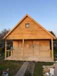 Domek letniskowy drewniany z antresola 40m2 + 10m2 taras