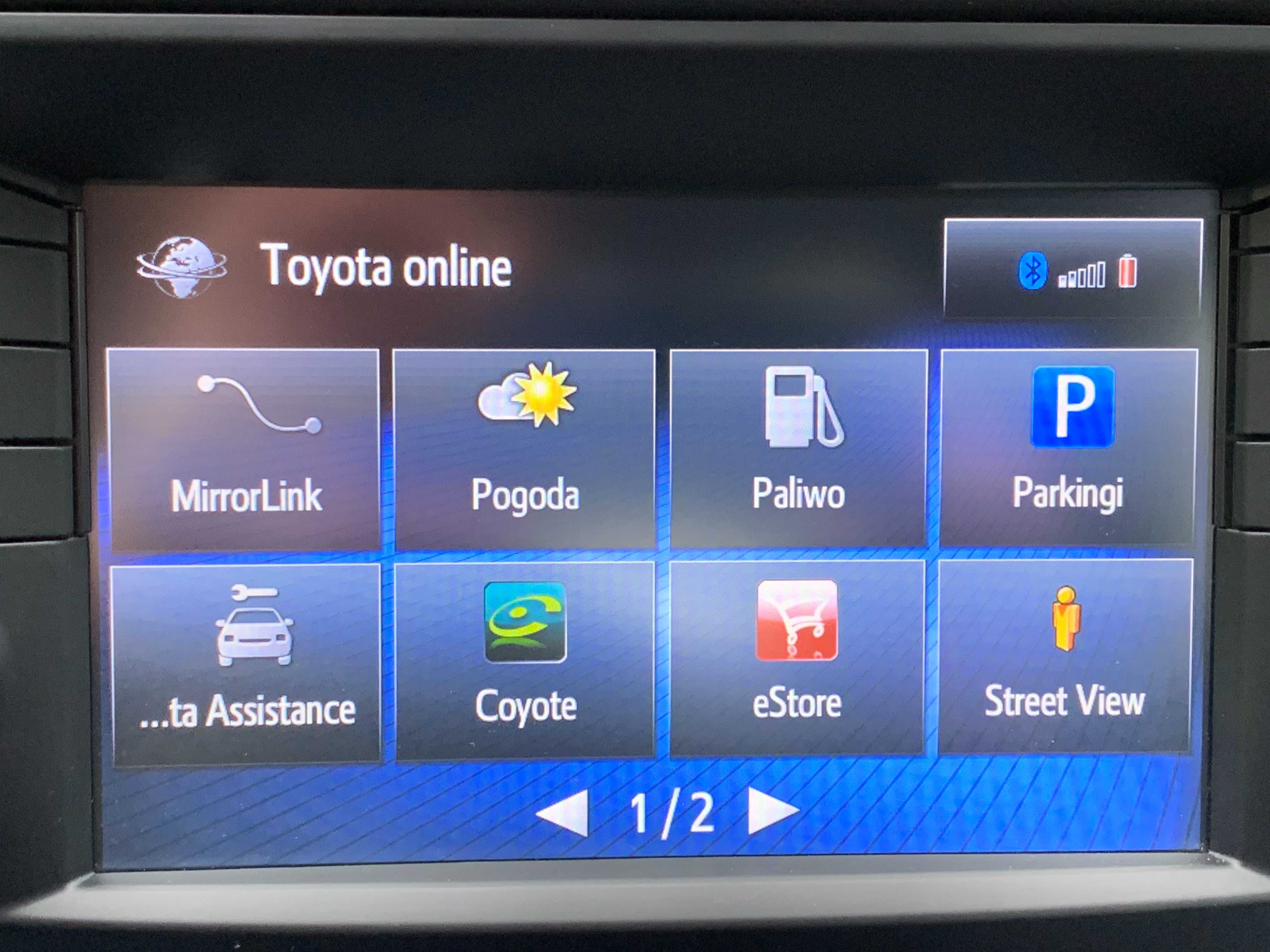 Toyota Touch 2 with Go MirrorLink - Toyota