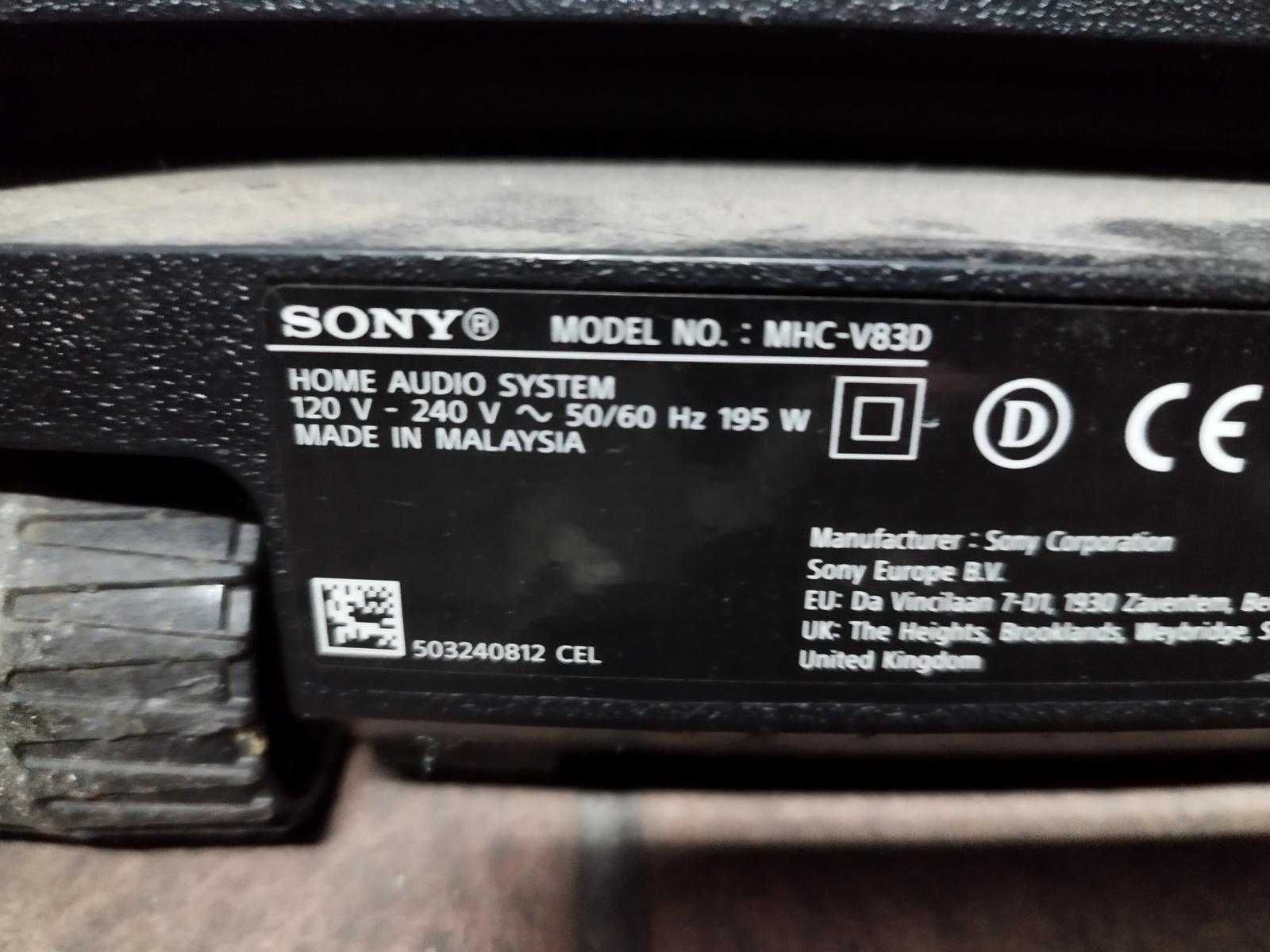 Głośnik Sony MHC-V83D