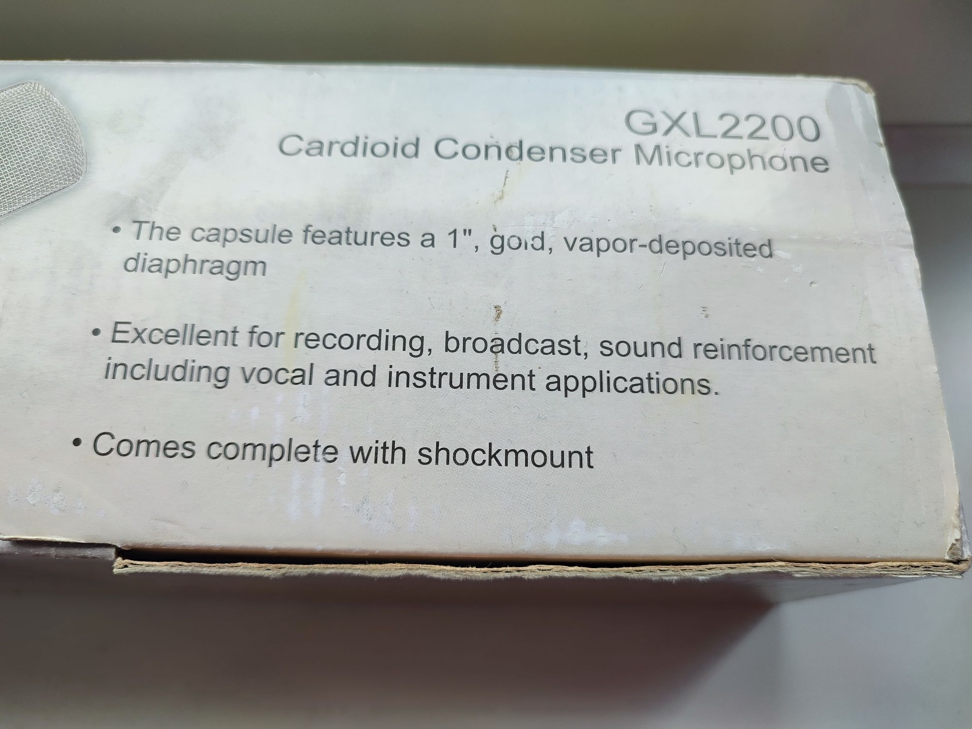 Студійний конденсатор ний мікрофон CAD GXL 2200