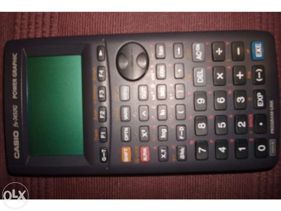 Calculadora cientifica texas fx-7450g - nunca usada - nova