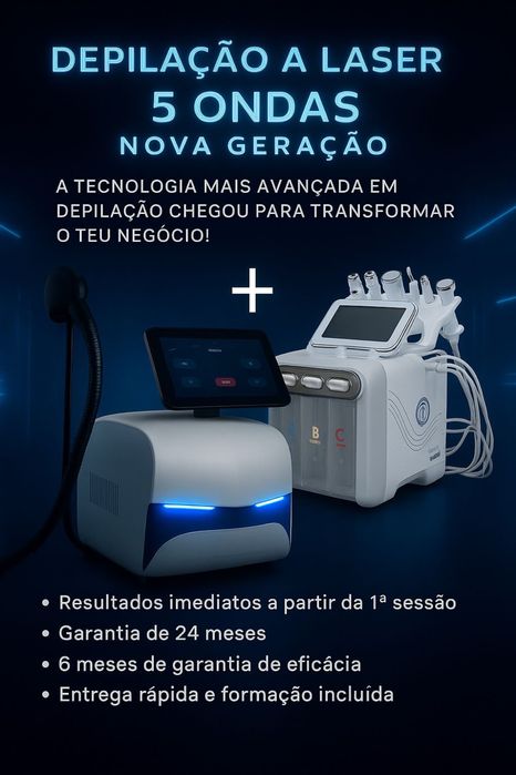 Maquina depilacao laser