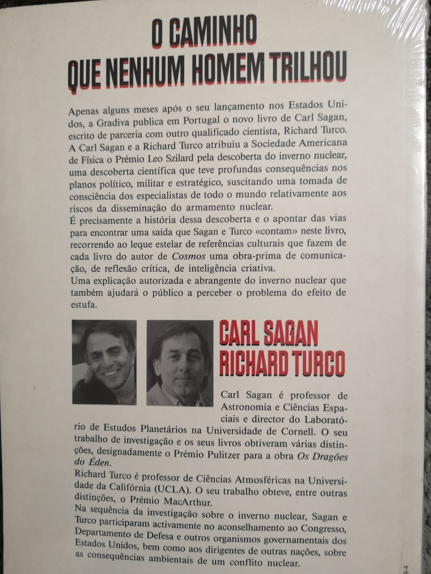 Carl Sagan pack 3 livros novos embalados