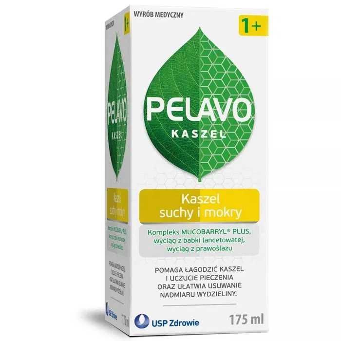 Pelavo Kaszel Suchy i Mokry Syrop , 175 ml