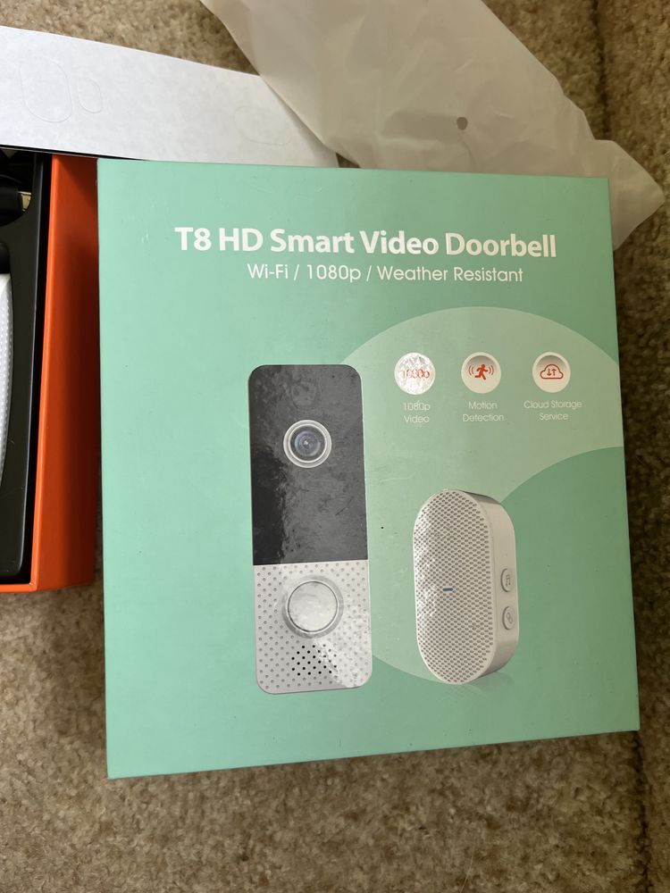 Відеодзвінок Bextgoo T8 HD Smart Video Doorbell