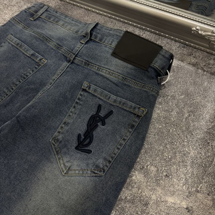 Джинси YSL | джинсы Yves Saint Laurent | ЮСЛ | Luxary |