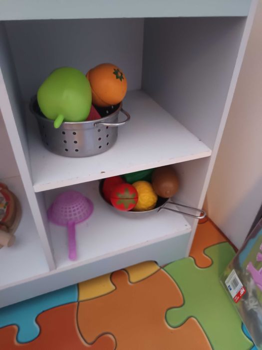 Cozinha de criança com acesssórios