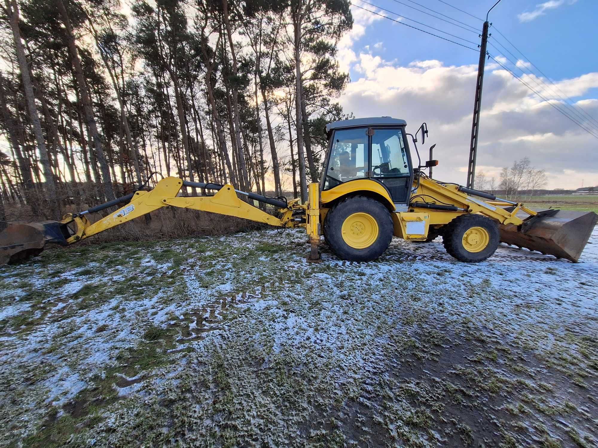 New Holland LB110B 4PS. Joystick, Klima, Powershift BRUTTO