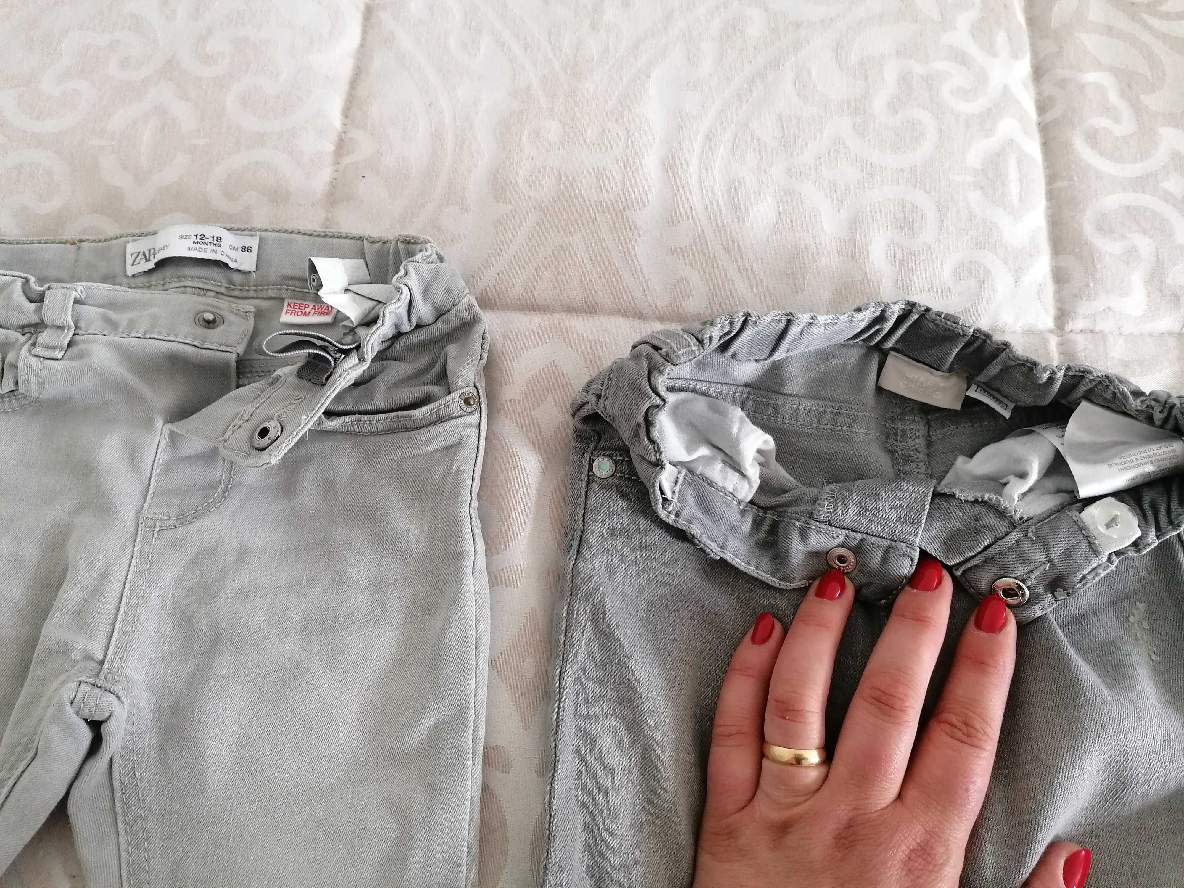 2 Jeans Zara e Chicco