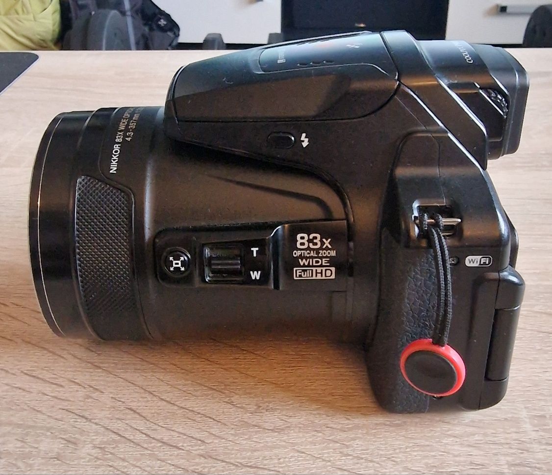 Nikon Coolpix p900 / Zoom optyczny 83 / Wif / NFC