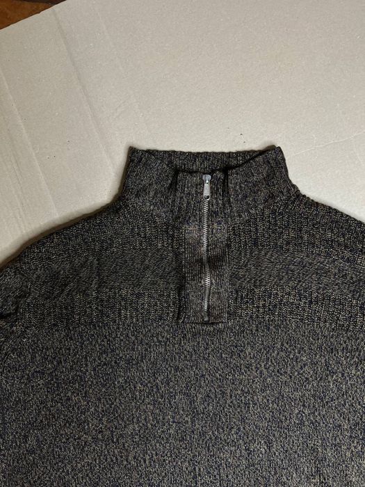 Свитер зипка 1/3  кофта Stone Island оригинал винтаж размер L