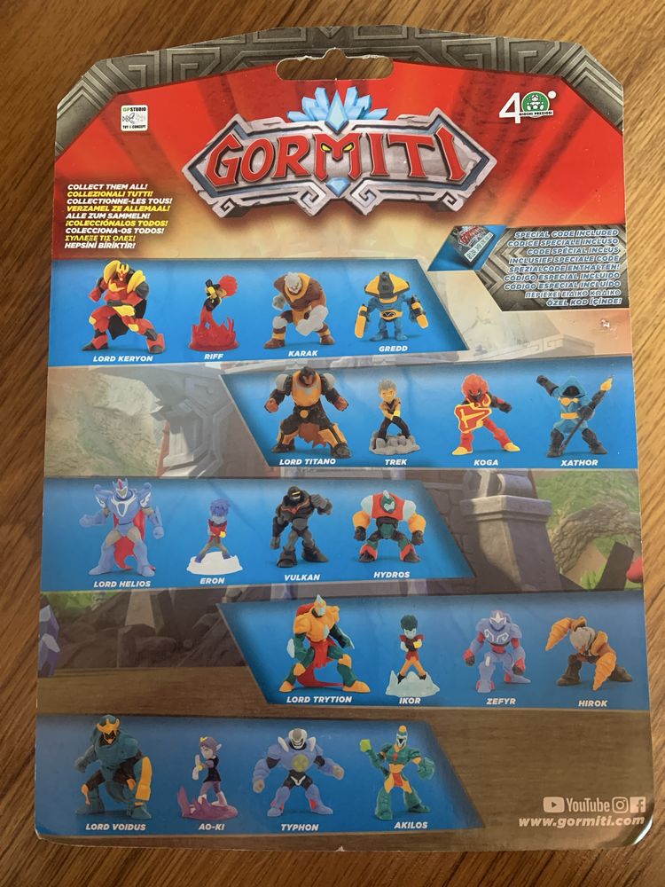 Nowe figurki gormiti 4-pak Lord Voidus