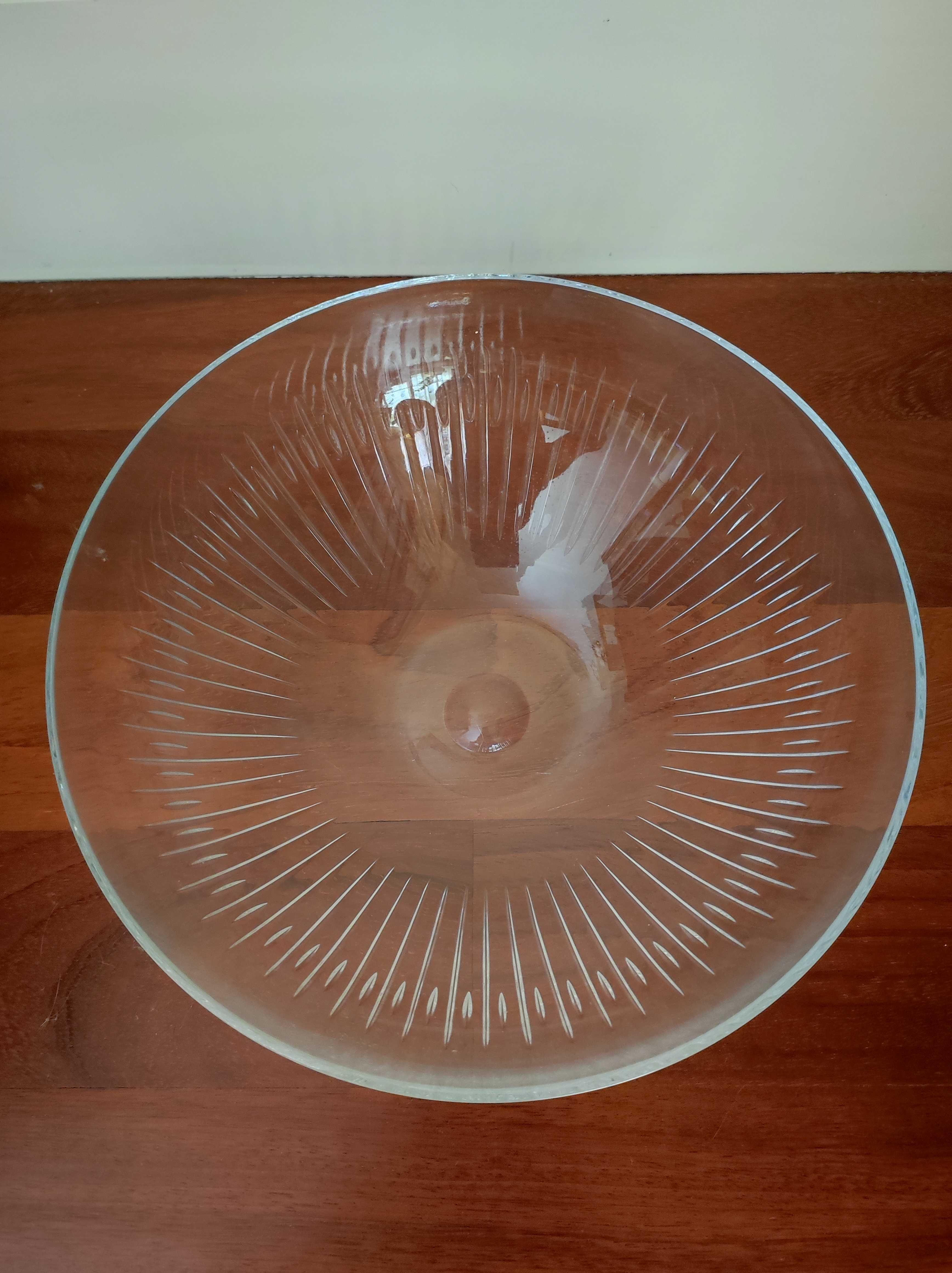 Taça saladeira em cristal Atlântis