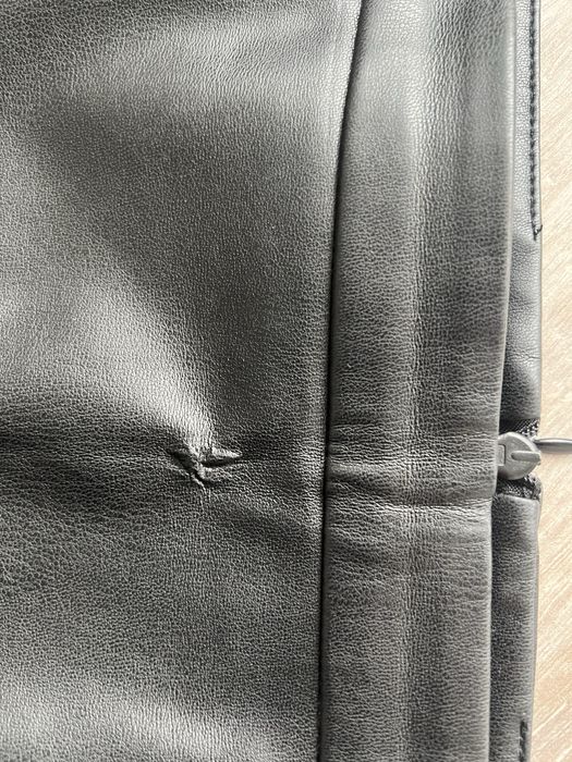 Юбка жіноча клеш з еко кожі