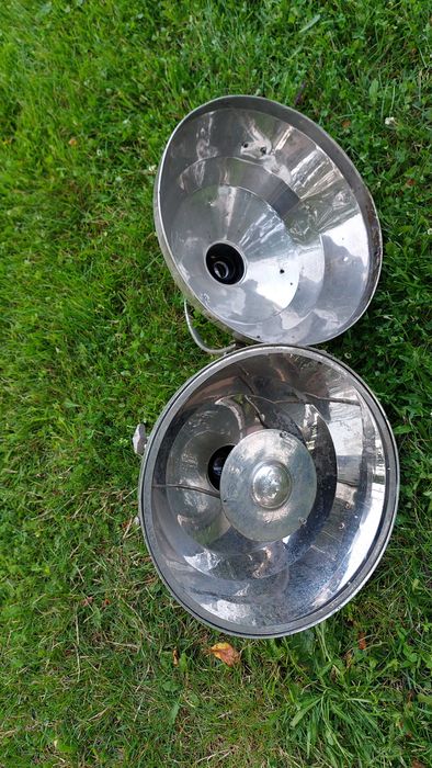 Stare lampy przemysłowe, rolnicze. Loft