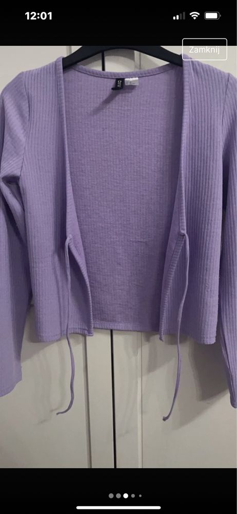 sweterek bolerko h&m r. XS