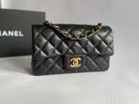 Torebka Chanel CC Flap Bag 20 cm rectangle skóra Caviar Wysyłka 24h