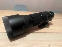 Sigma 150–600 mm f/5‑6.3 DG OS HSM Contemporary – Nikon F – Como nova