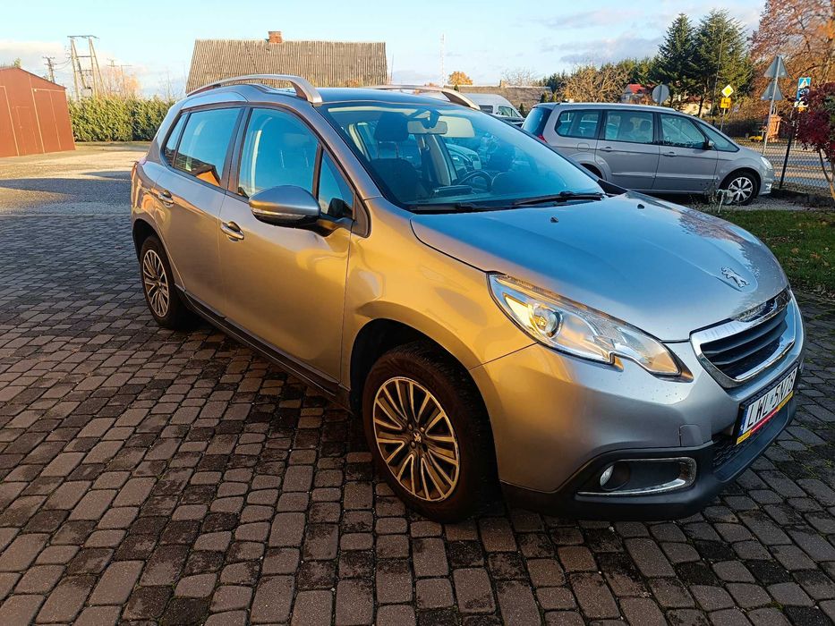 Peugeot 2008 1,2 B 2016 r klima hak Nawigacja Zarejestrowany