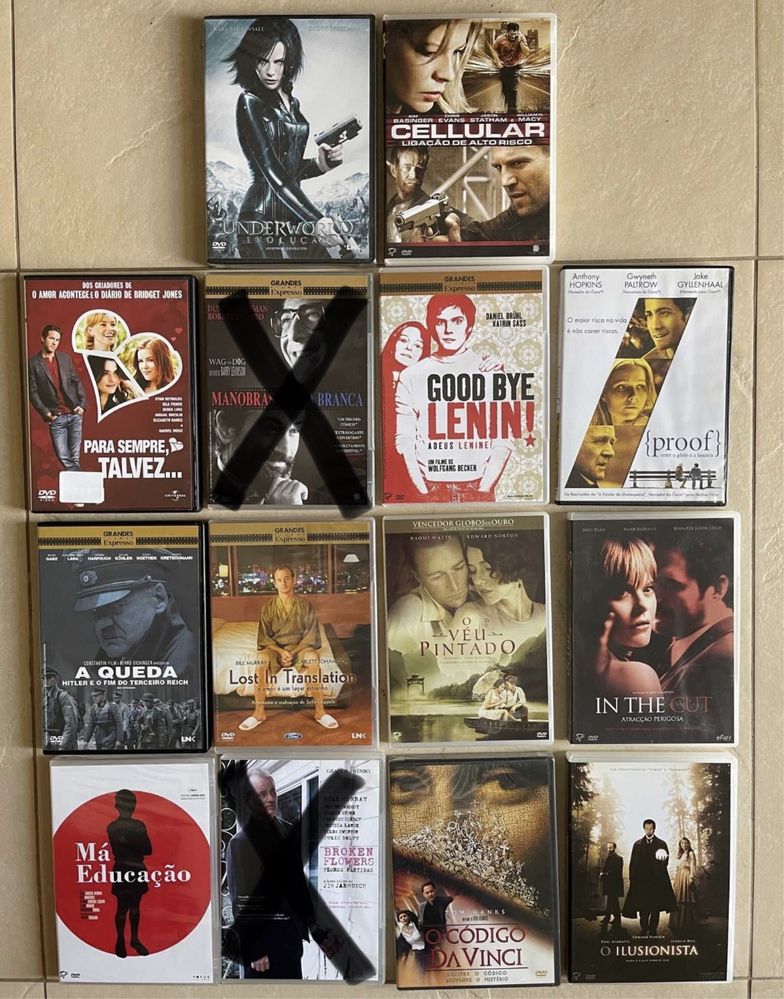 Lote de 74 DVD’s – SELADOS