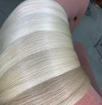 Волос для наращивания блонд русый волосы опт розница