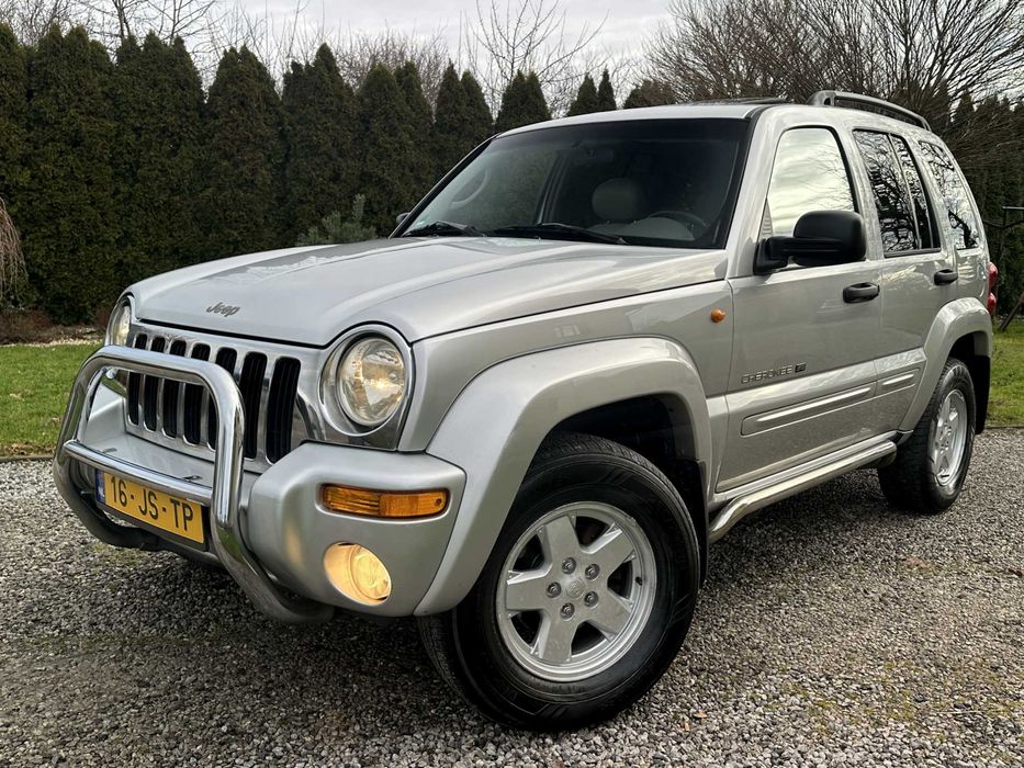 JEEP LIBERTY KJ 3.7 V6 210PS 4x4 Klima Skóra 159Tys Hak ALU 16 WZÓR !