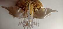Żyrandol,lampa sufitowa glamour