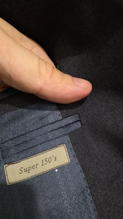 Ексклюзивний піджак Canali Su Misura Super 150's з Італії