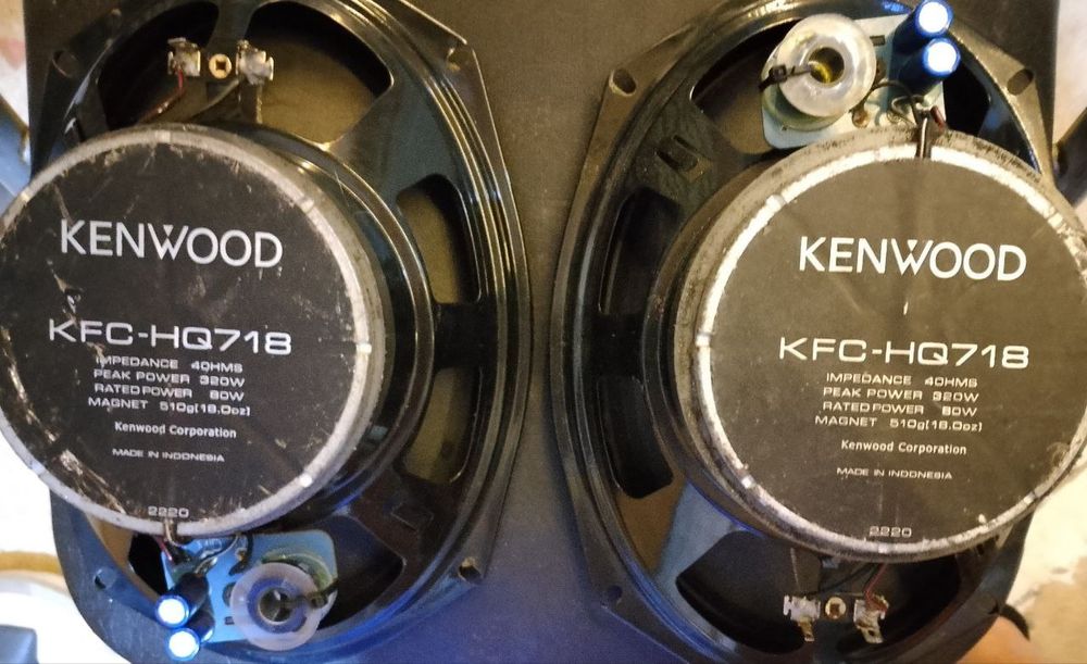 Автомобильная акустика и домашнии динамик Kenwood KFC-HQ718 320W