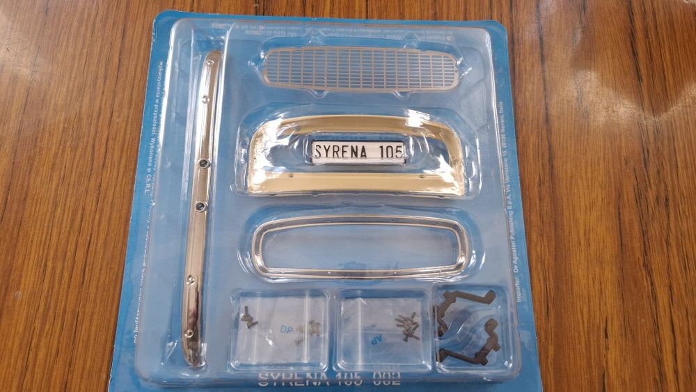 Syrena 105 DeAgostini 1:8 numer 2