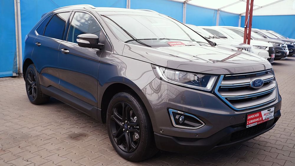 Ford Edge ZobaczFilmVideFullOpcjaConversKameraSkorzanaTapicerkaNaviKmeraNapęd4x4