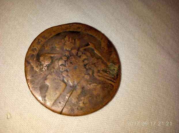 Монета 1764года , номиналом 5 копеек